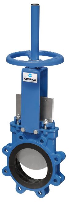 New ORBINOX EP polyurethan knife gate valve | Orbinox